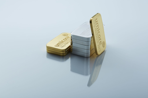 goldbarren und silberbarren